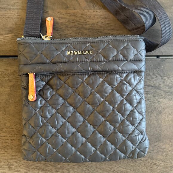 MZ Wallace Metro Flat Crosby in Magnet - Picture 3 of 5